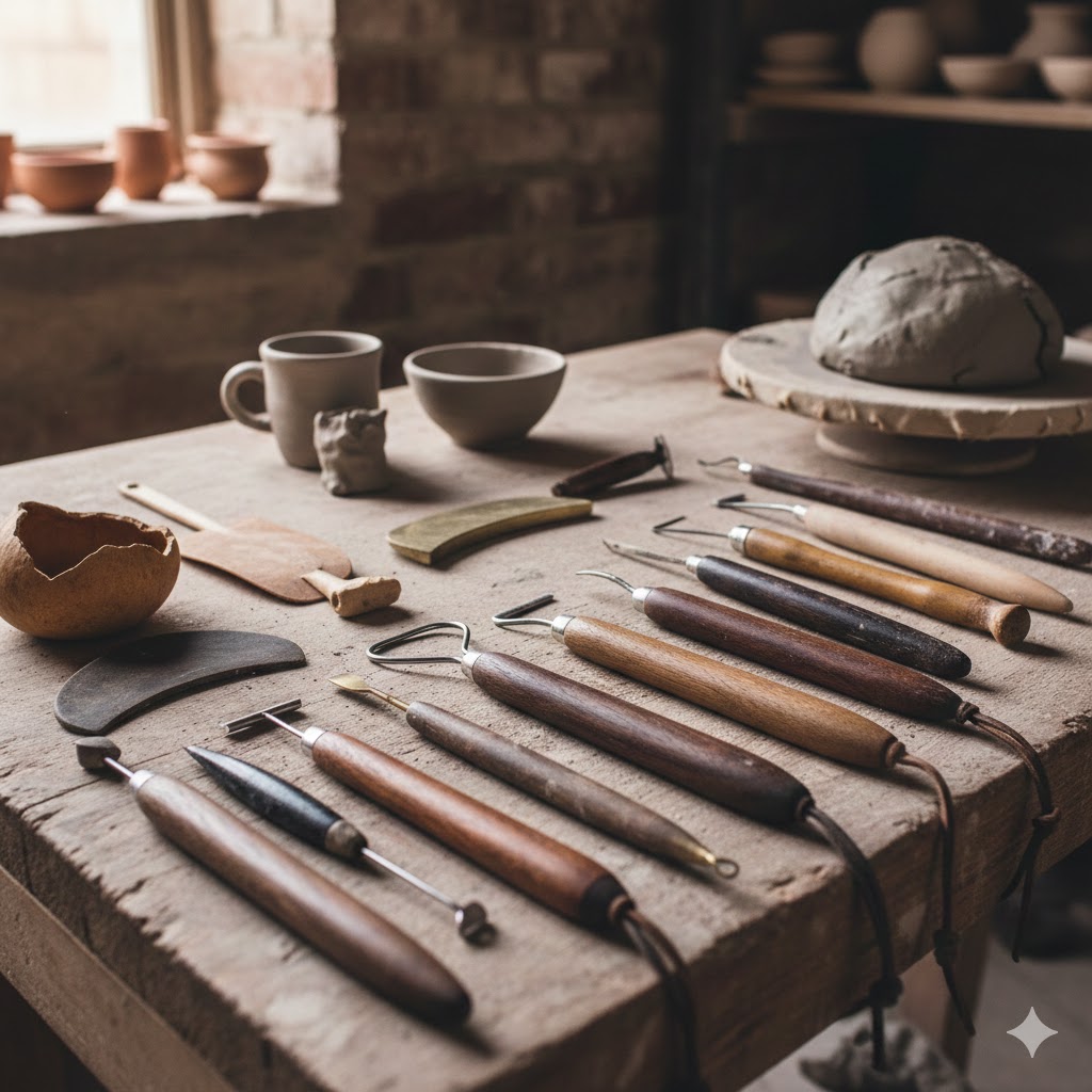 Handmade Pottery Tools
